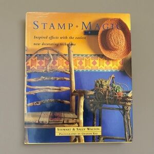 “Stamp Magic” Hardcover Book / Decorating / Design